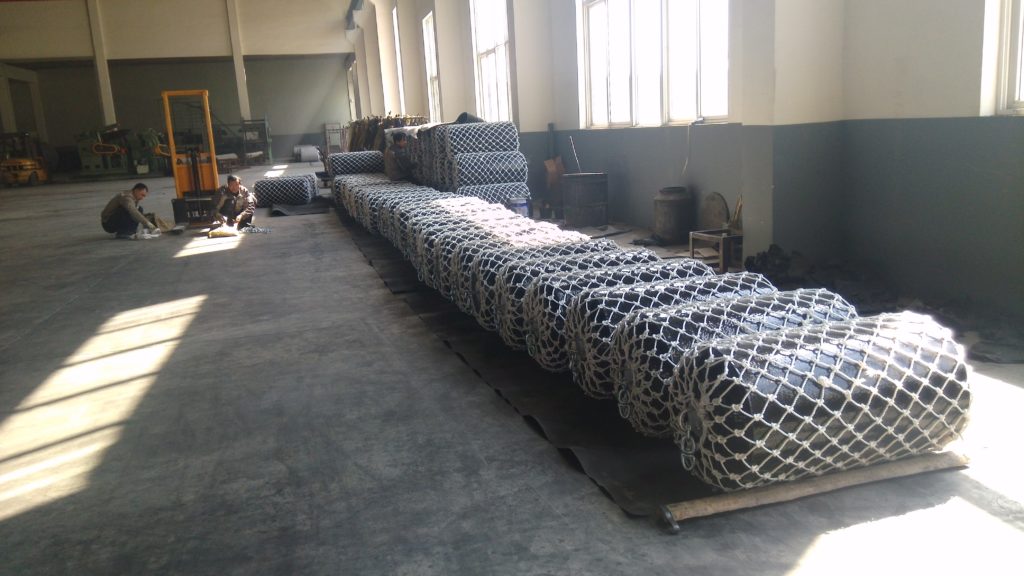 500×1000 mm black foam boat fenders exported to Holland