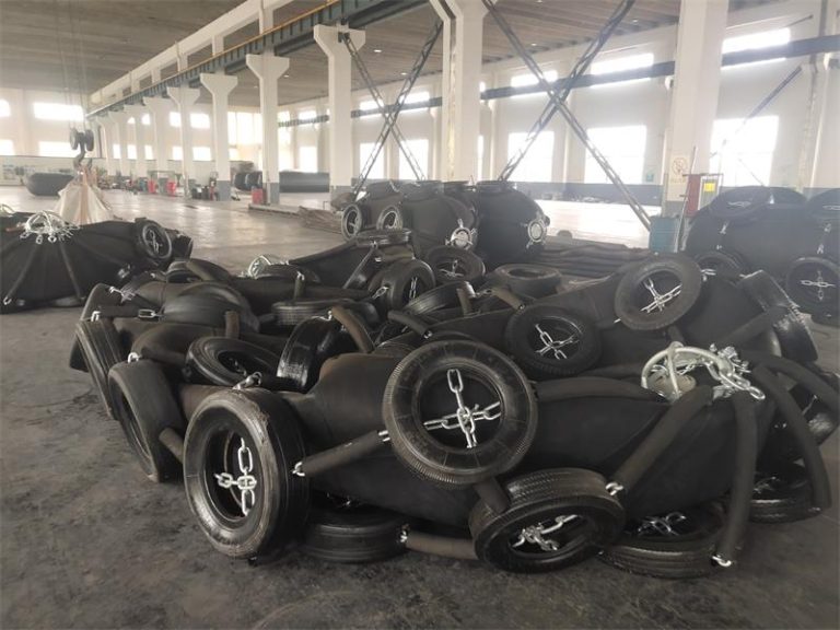 Yokohama pneumatic fenders for Onne Port Nigeria