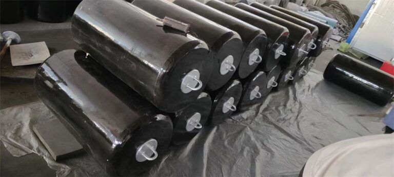 500 × 1000 mm foam fenders for boats with rope net