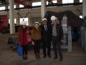 Brazil client visit to YT Marine for marine product discussion