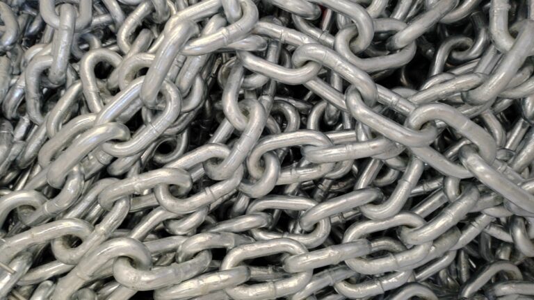 16 mm studless anchor chain for Australian ship project