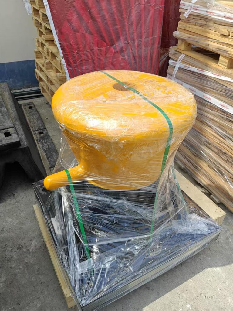 Mooring bollard prepared for long-term Peru client