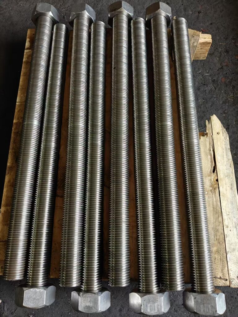 Stainless steel anchor bolts for marine fender project