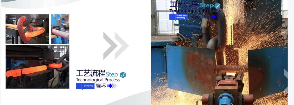 anchor chain tensile testing proces