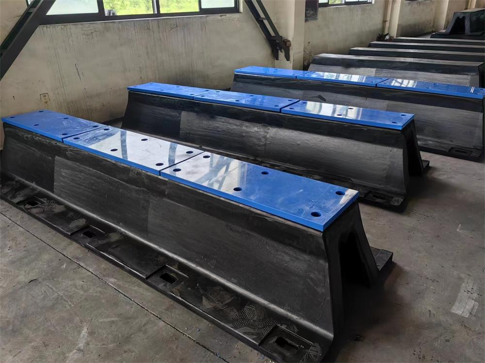 Arch Fenders with Blue UHMWPE Face Pads