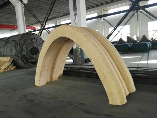 Curved EVA foam core for custom yacht fender production