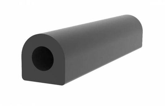 D rubber fender with round inner hole for impact absorption and marine protection