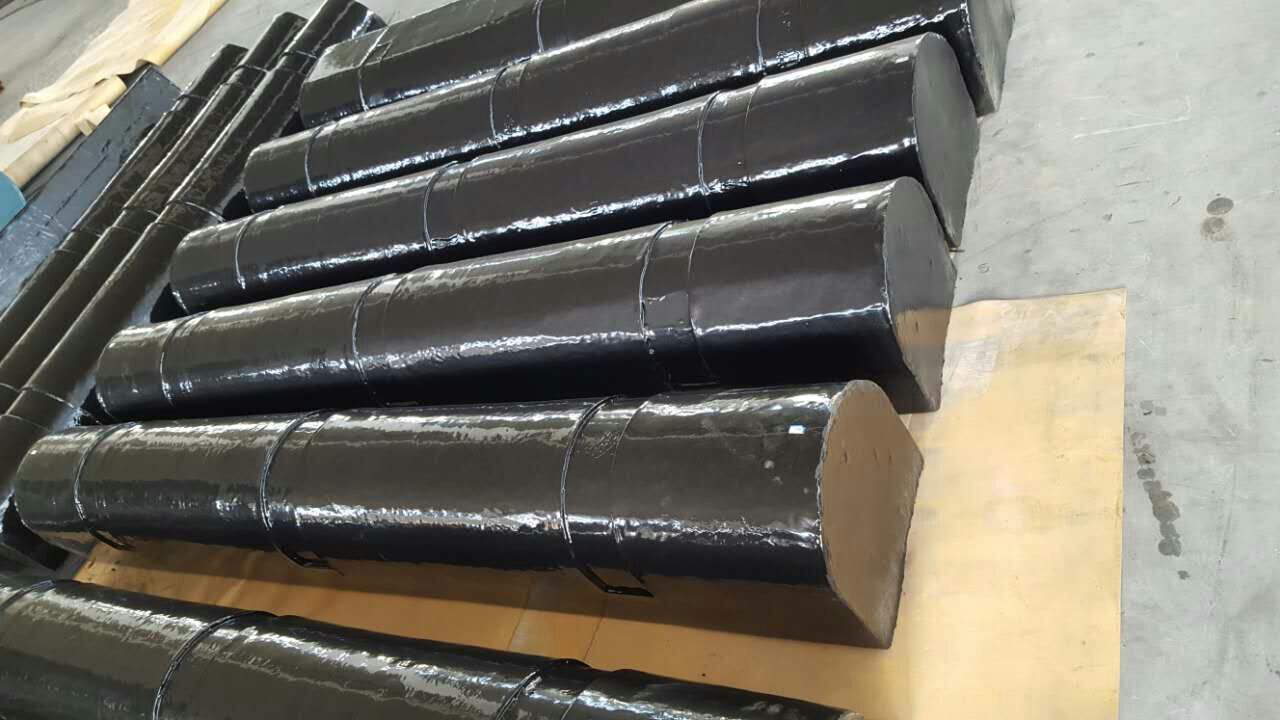 D-shaped flat-back EVA boat fenders with SPUA coating for vessel side protection