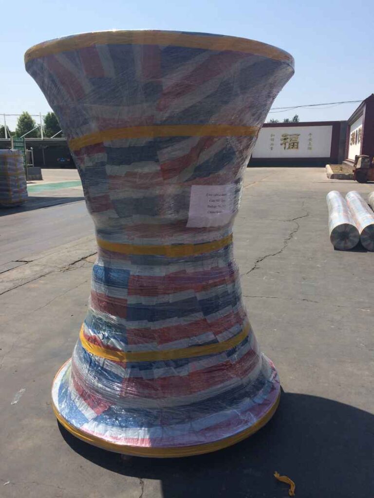 rubber cone fender shipment packing detail