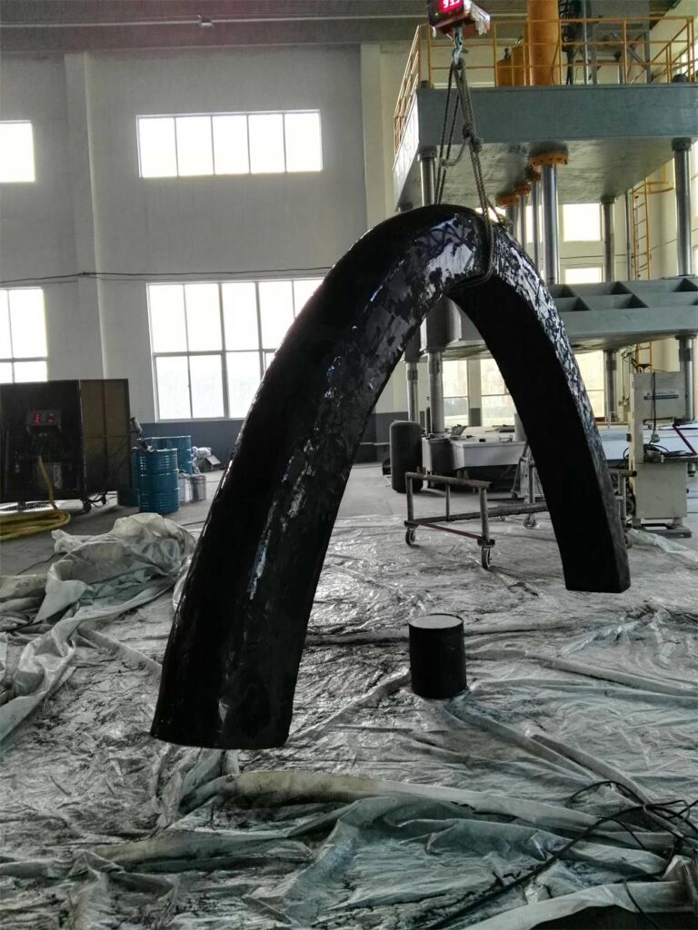 SPUA coating process for custom EVA boat and yacht fenders