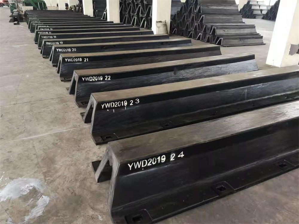 standard rubber arch fender units in factory