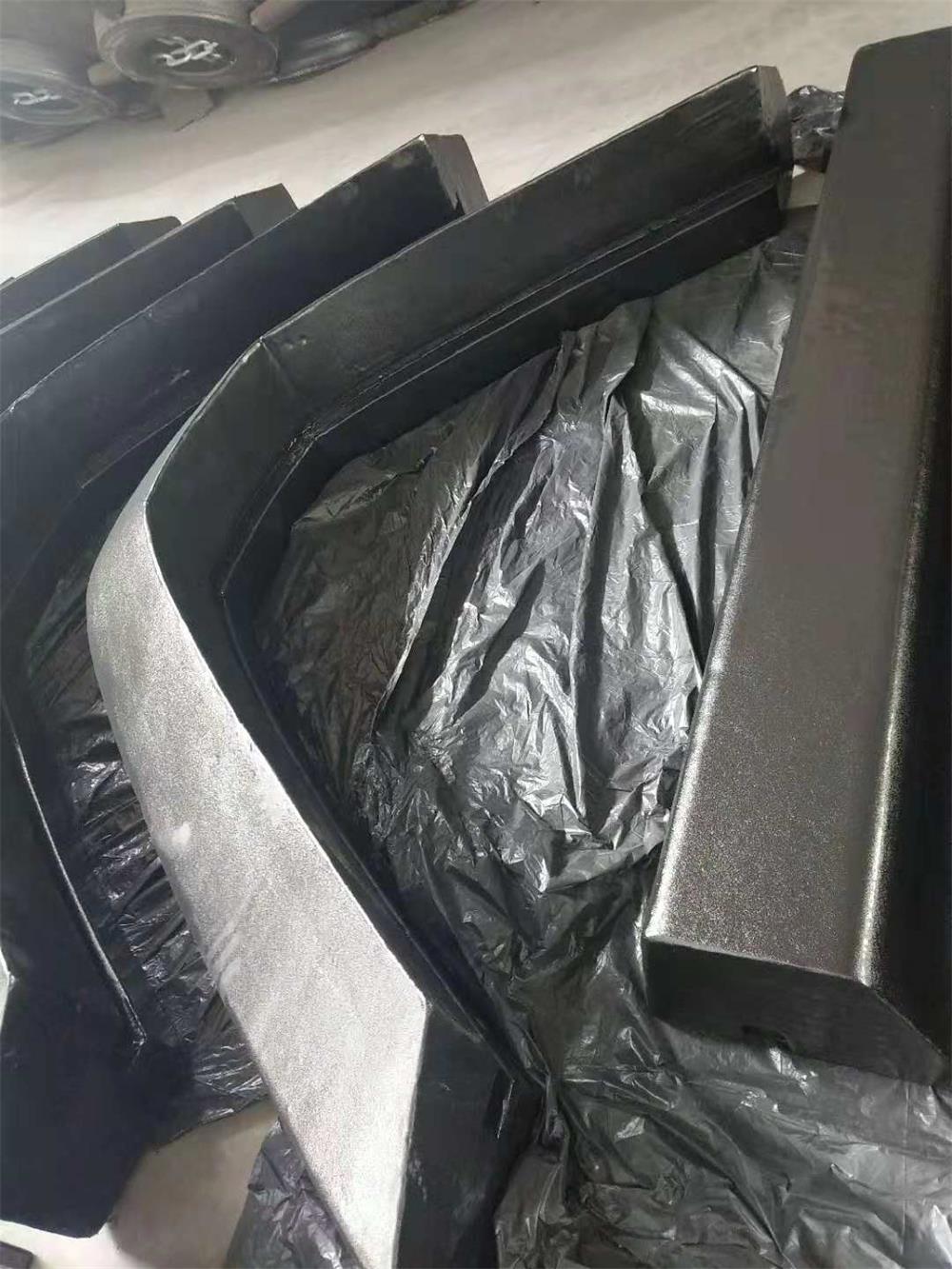 Trapezoidal EVA boat fenders with SPUA coating for vessel side and edge protection