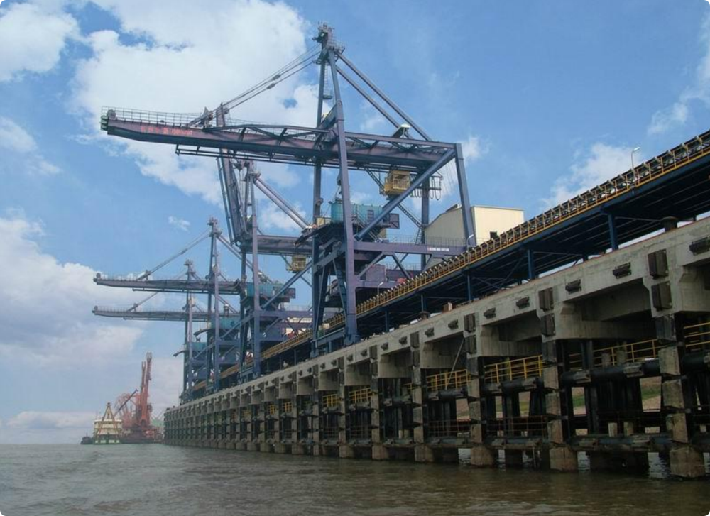 custom bridge pier fender layout for marine structures